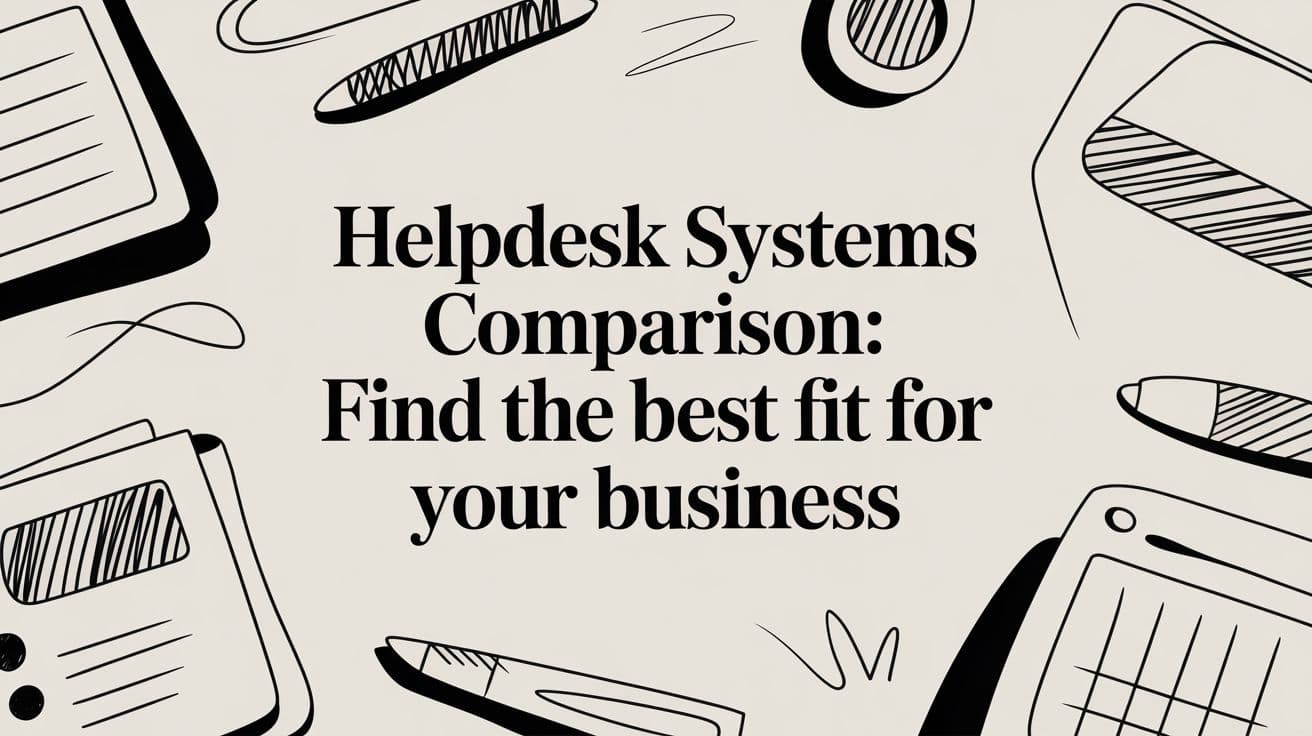 Helpdesk Systems Comparison: Find the Best Fit for Your Business