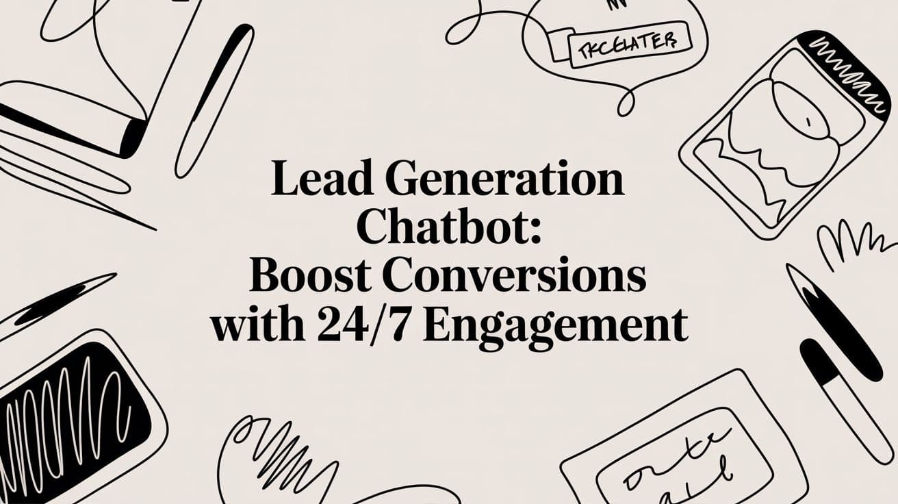 Lead Generation Chatbot: Boost Conversions with 24/7 Engagement