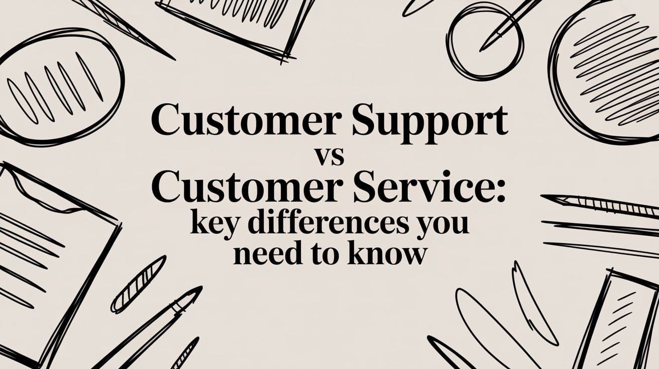 Customer Support vs Customer Service: Key Differences You Need to Know