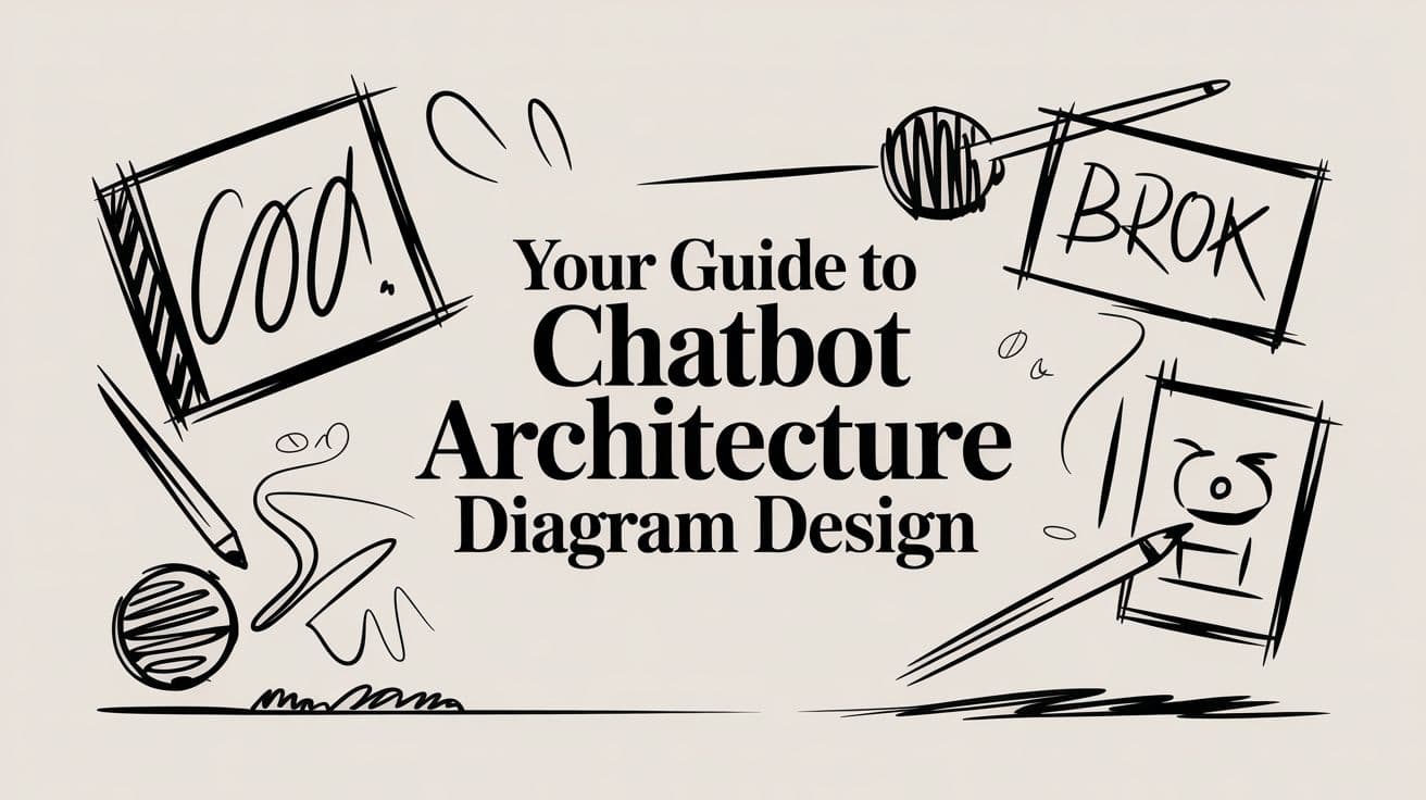 Your Guide to Chatbot Architecture Diagram Design