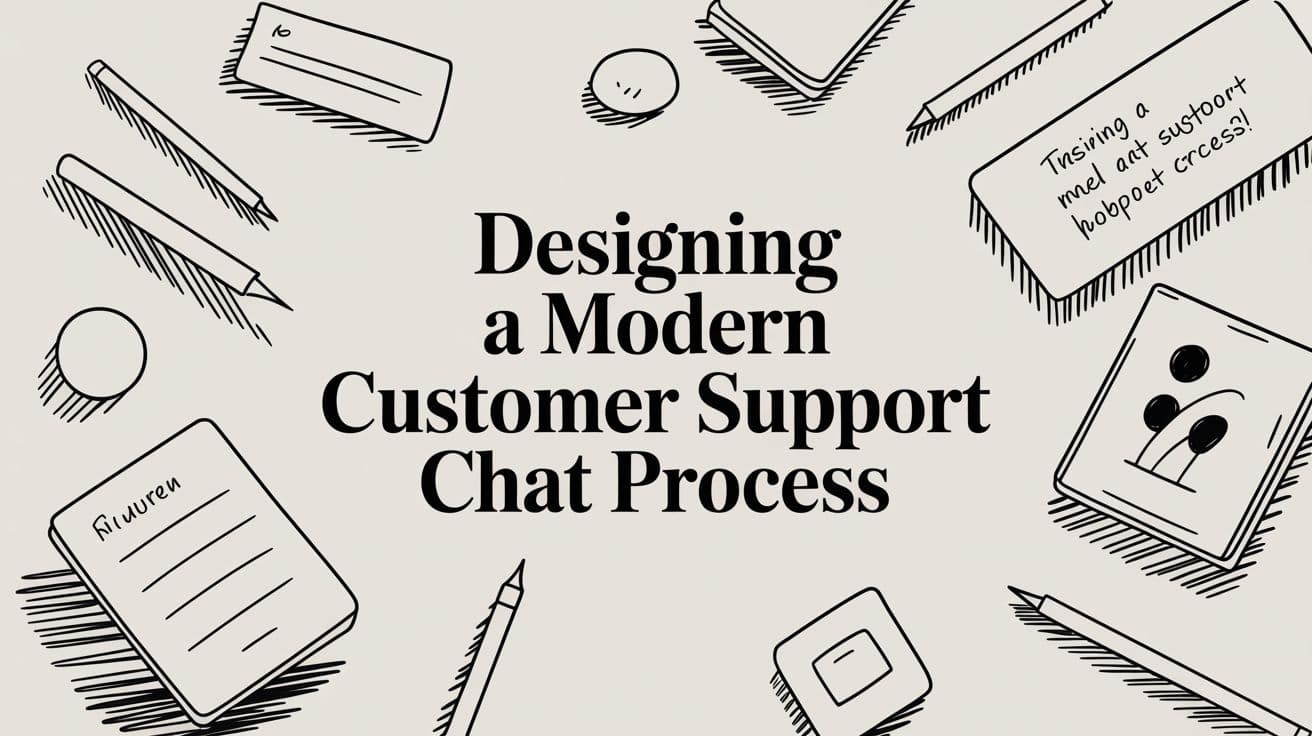 Designing a Modern Customer Support Chat Process