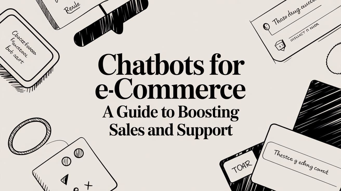 Chatbots for Ecommerce A Guide to Boosting Sales and Support