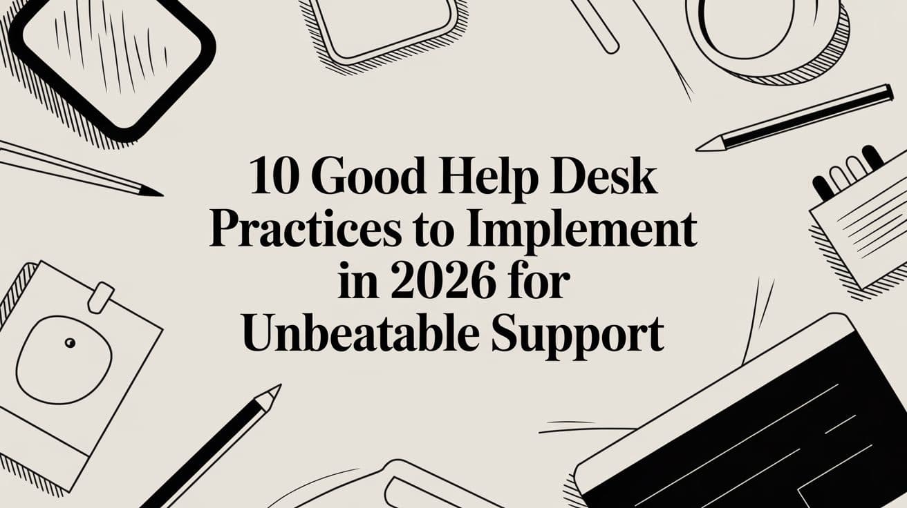 10 Good Help Desk Practices to Implement in 2026 for Unbeatable Support