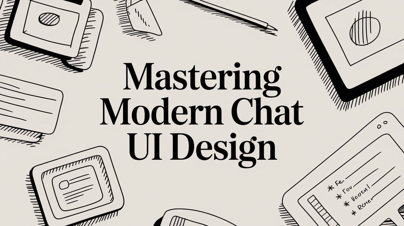 Mastering Modern Chat UI Design