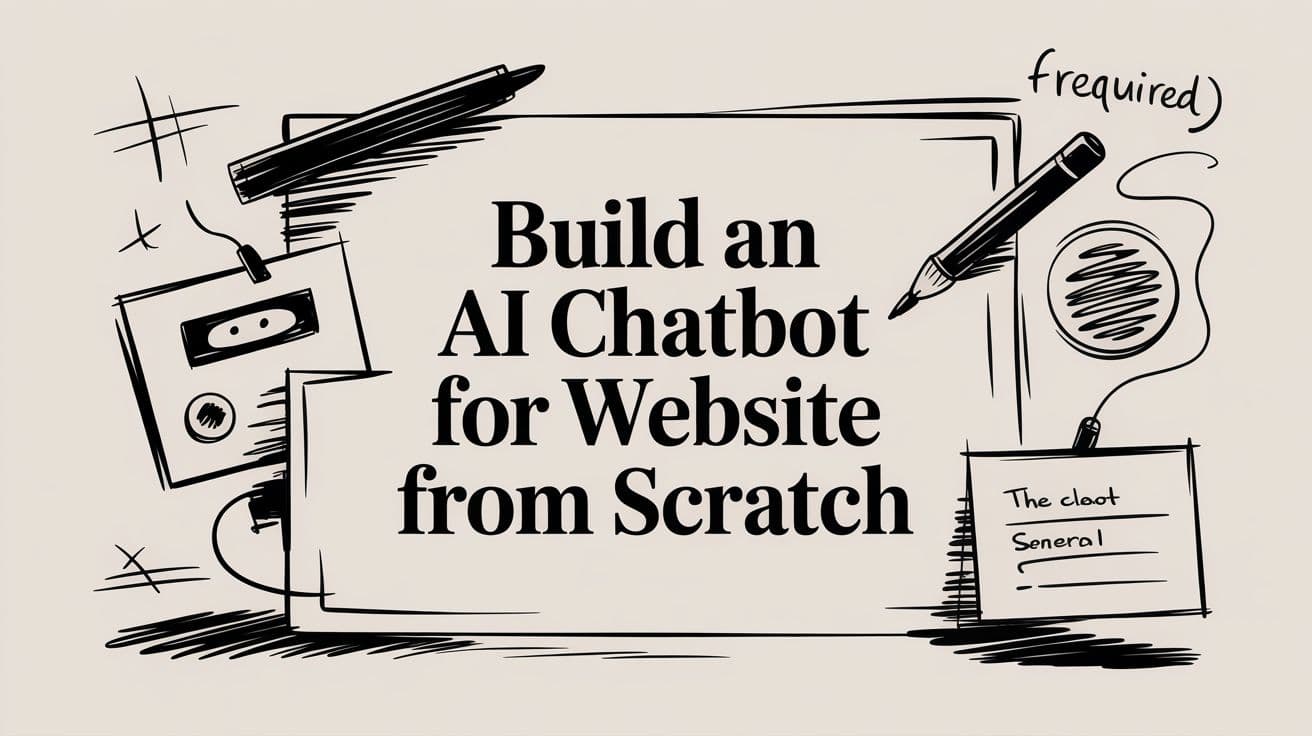 Build an AI Chatbot for Website From Scratch
