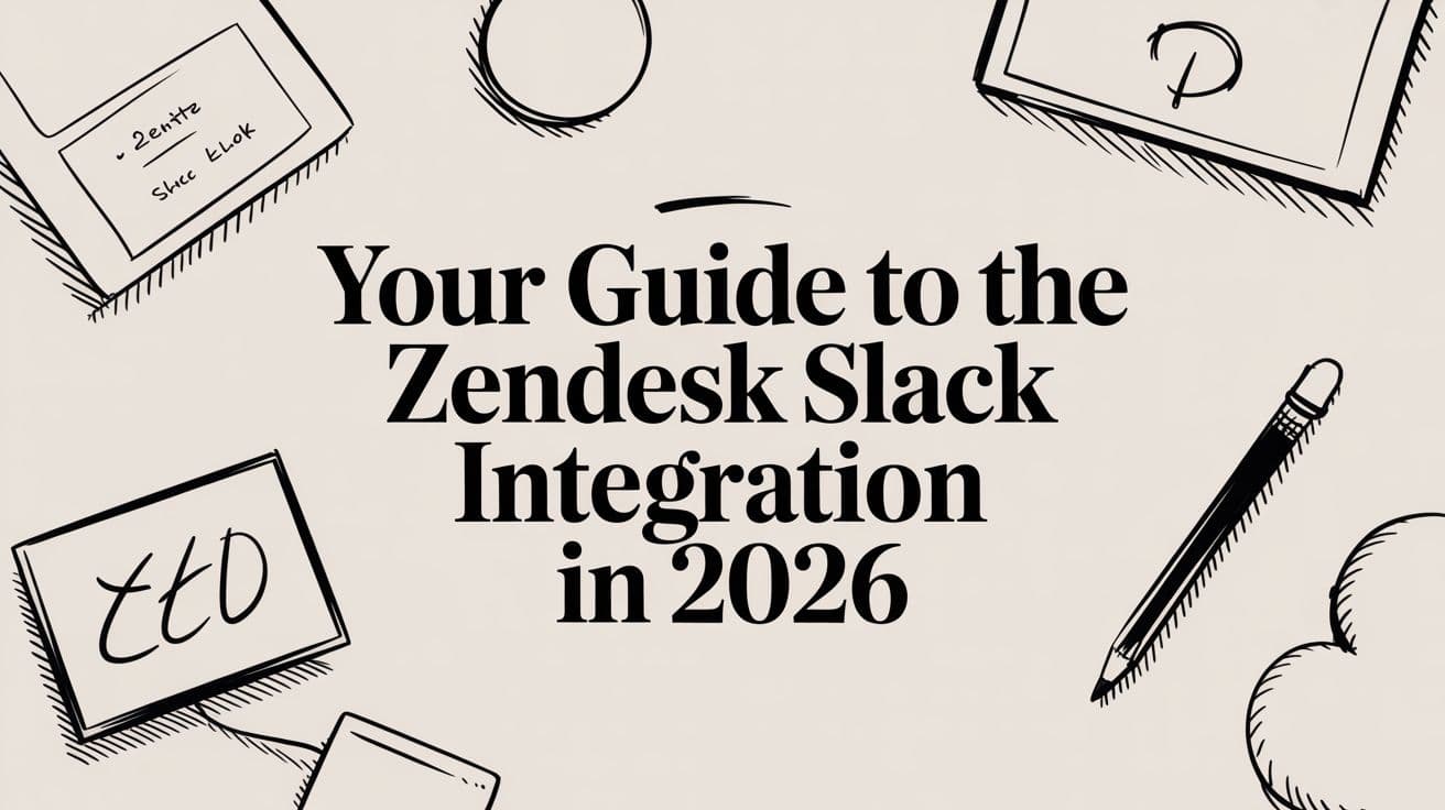 Your Guide to the Zendesk Slack Integration in 2026
