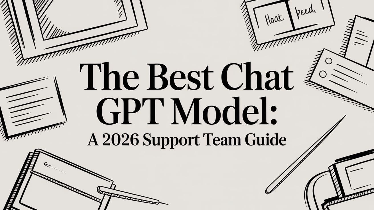 The Best Chat GPT Model: A 2026 Support Team Guide