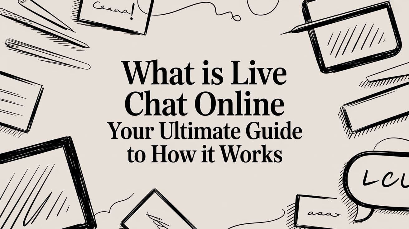 What Is Live Chat Online Your Ultimate Guide to How It Works