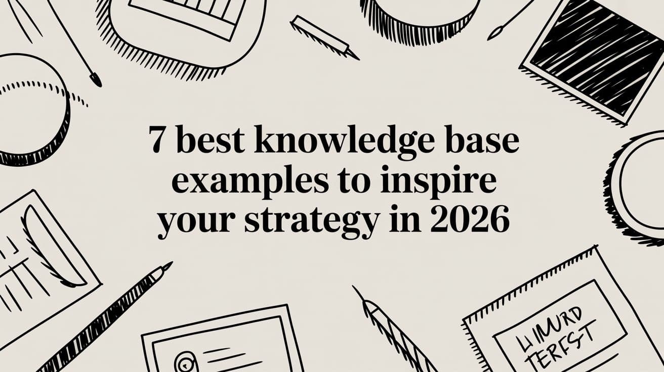 7 Best Knowledge Base Examples to Inspire Your Strategy in 2026