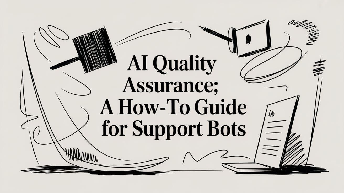 AI Quality Assurance: A How-To Guide for Support Bots