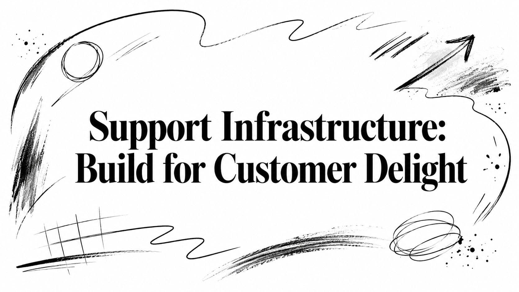 Support Infrastructure: Build for Customer Delight