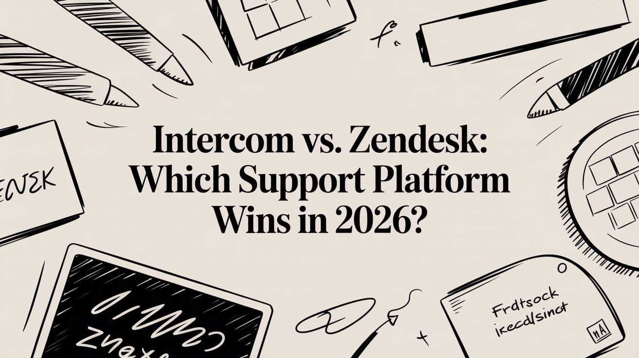Intercom vs. Zendesk: Which Support Platform Wins in 2026?