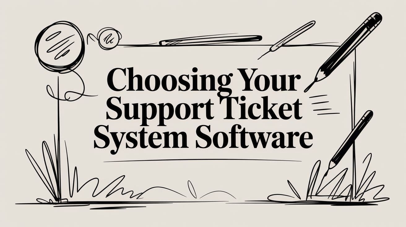 Choosing Your Support Ticket System Software