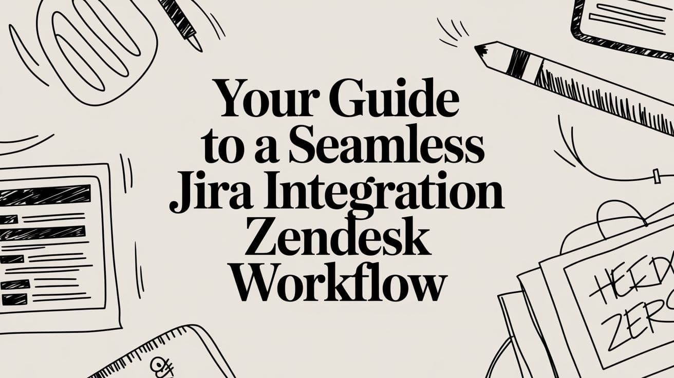Your Guide to a Seamless Jira Integration Zendesk Workflow