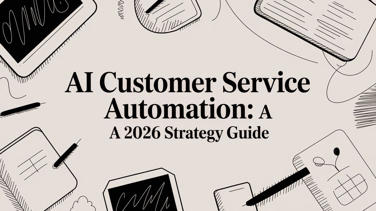 AI Customer Service Automation: A 2026 Strategy Guide