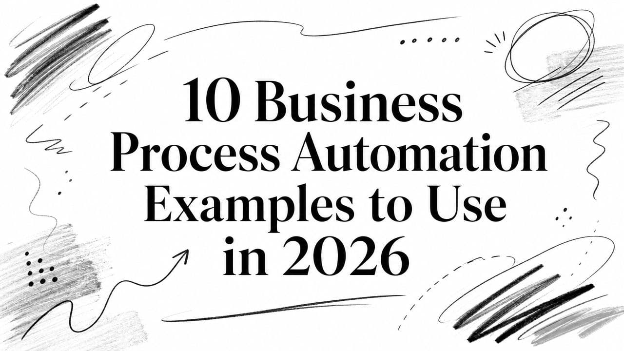 10 Business Process Automation Examples to Use in 2026