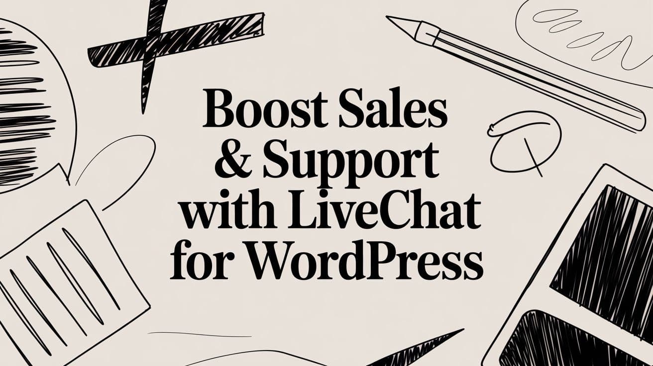 Boost Sales & Support With Livechat for WordPress