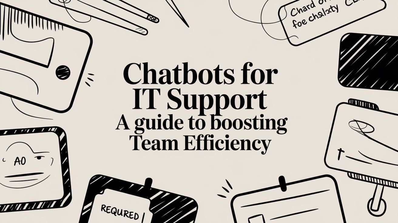Chatbots for IT Support A Guide to Boosting Team Efficiency