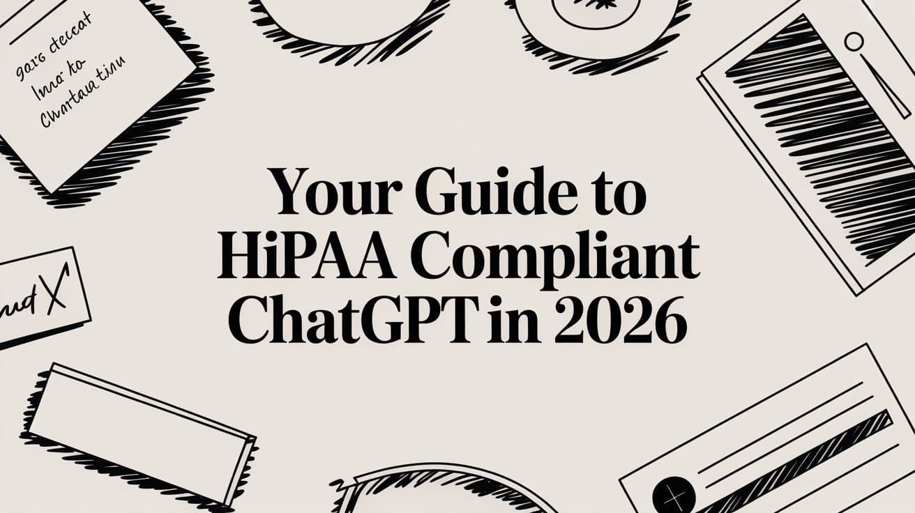 Your Guide to HIPAA Compliant ChatGPT in 2026