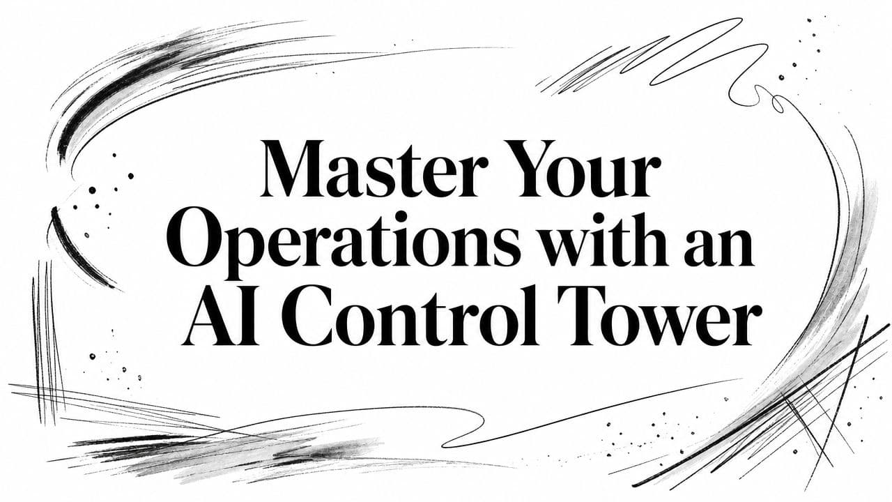 Master Your Operations with an AI Control Tower