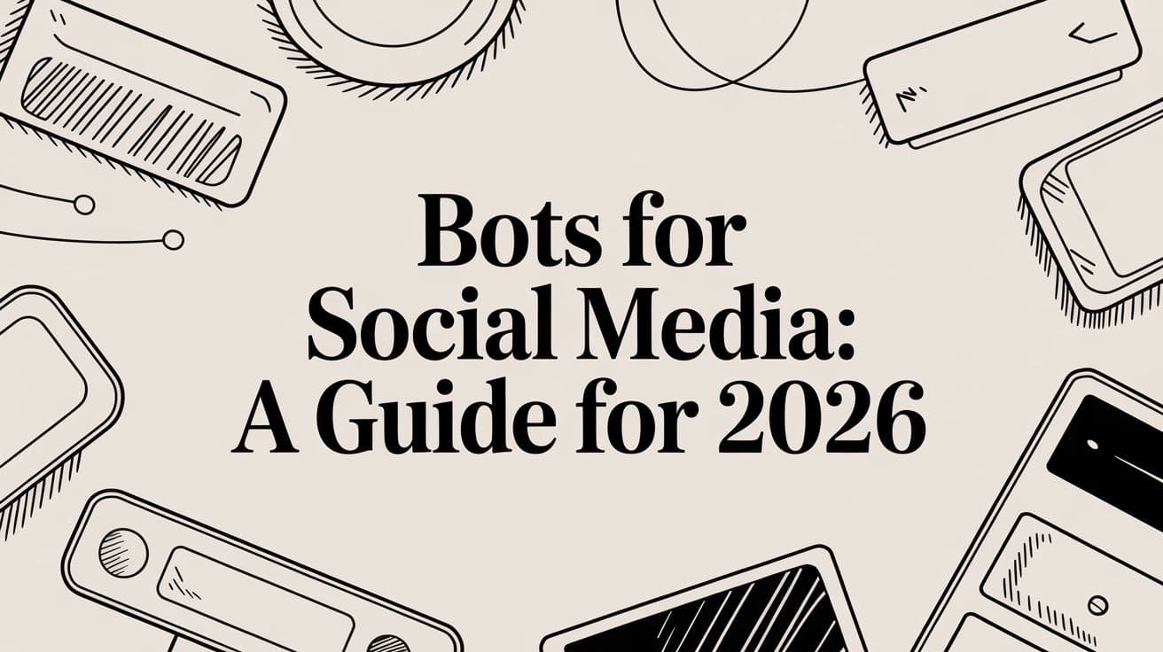 Bots for Social Media: A Guide for 2026