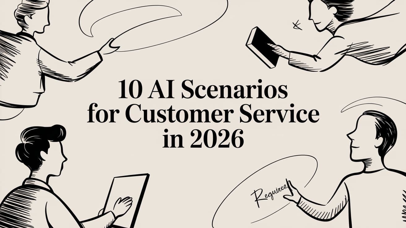 10 AI Scenarios for Customer Service in 2026