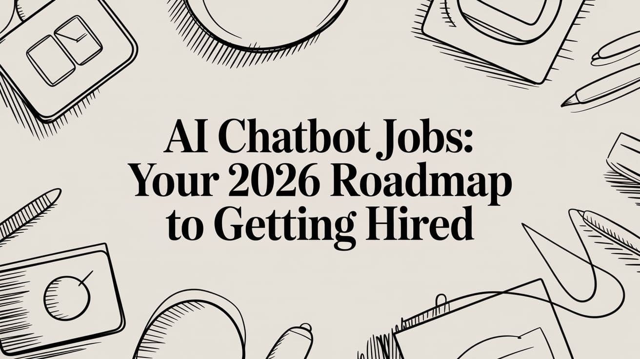 AI Chatbot Jobs: Your 2026 Roadmap to Getting Hired