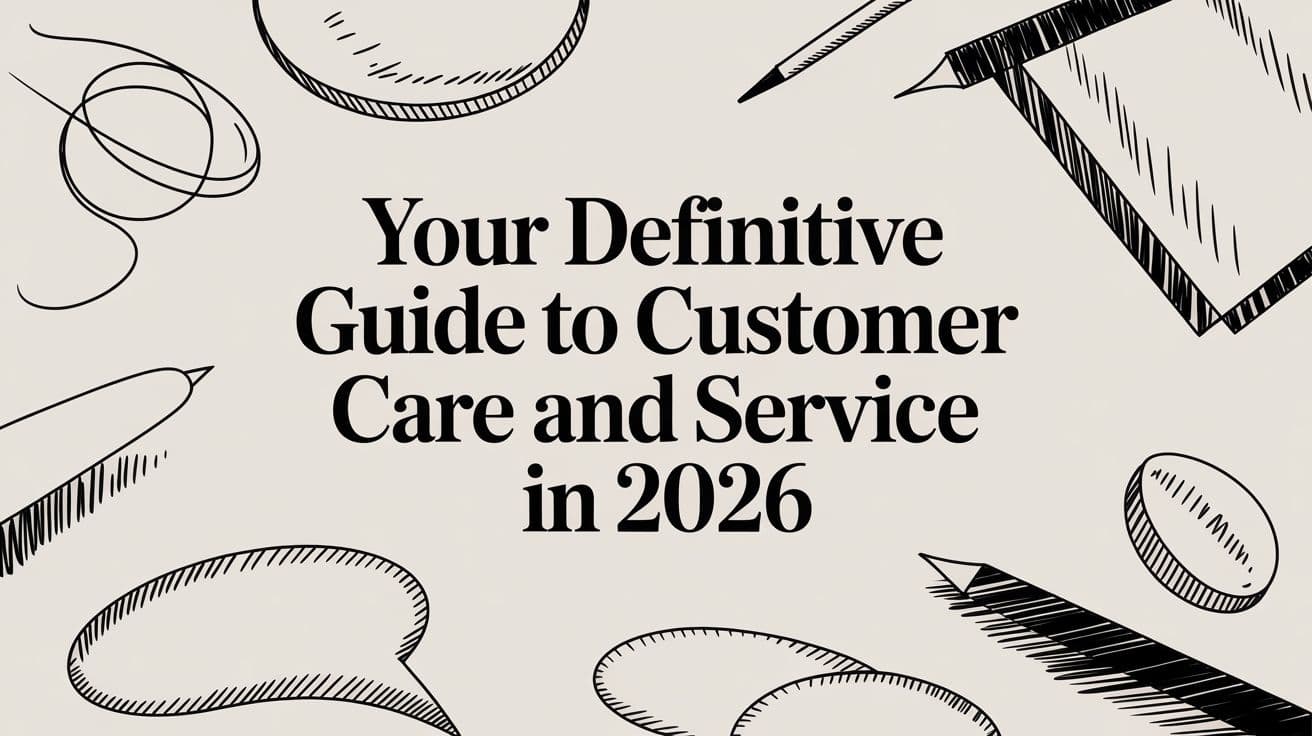 Your Definitive Guide to Customer Care and Service in 2026