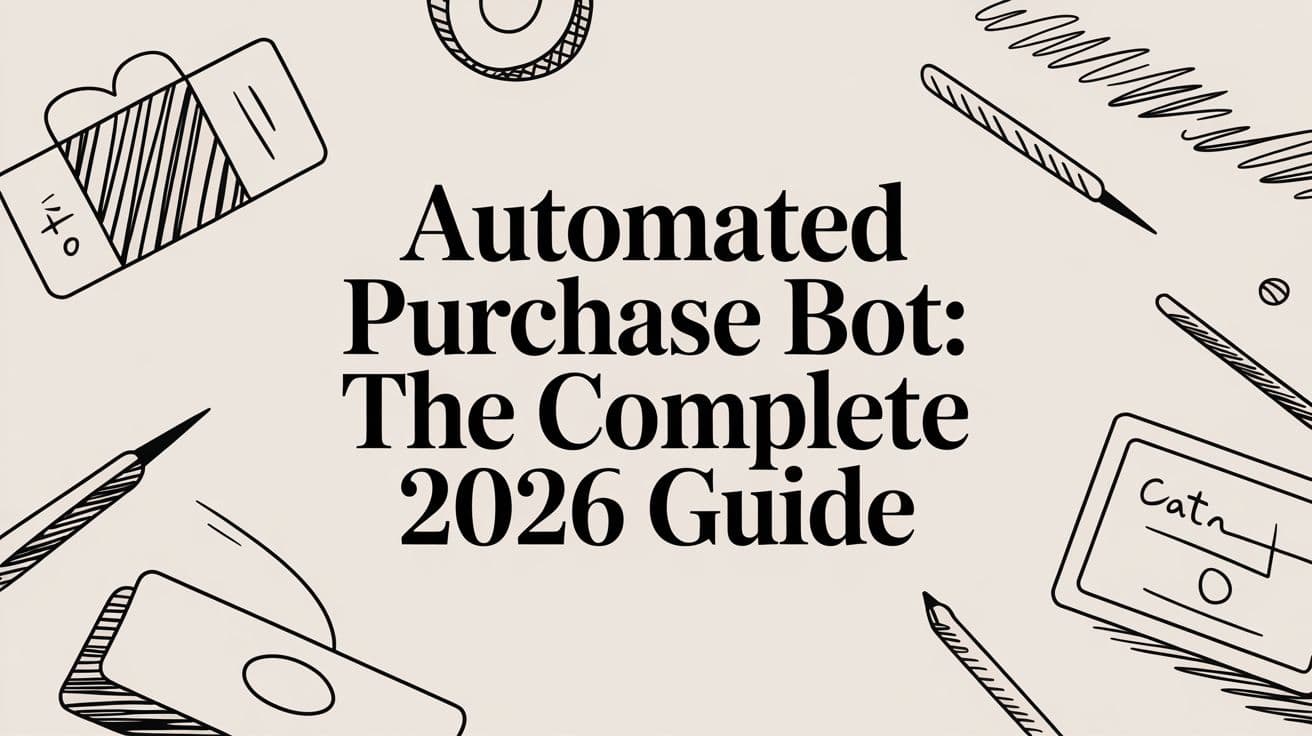 Automated Purchase Bot: The Complete 2026 Guide