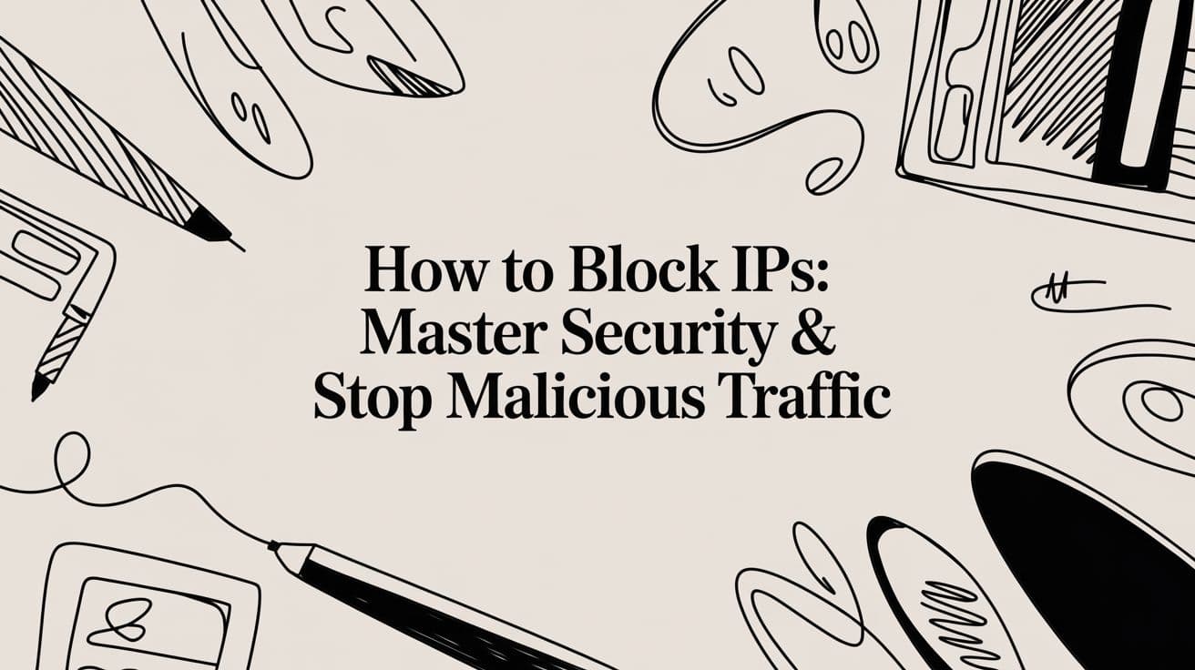 How to Block IPs: Master Security & Stop Malicious Traffic